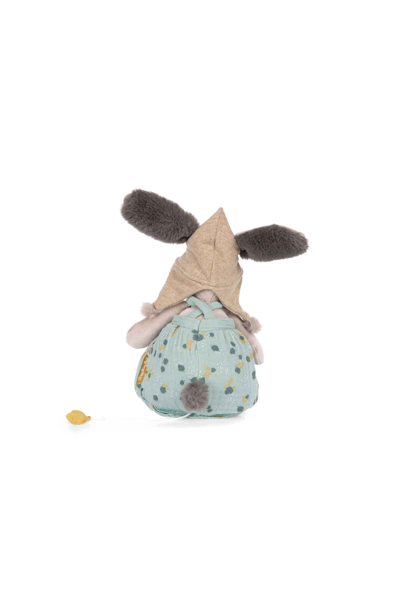 Moulin Roty Musical rabbit Three Little Rabbits, Alternate, color, Beige