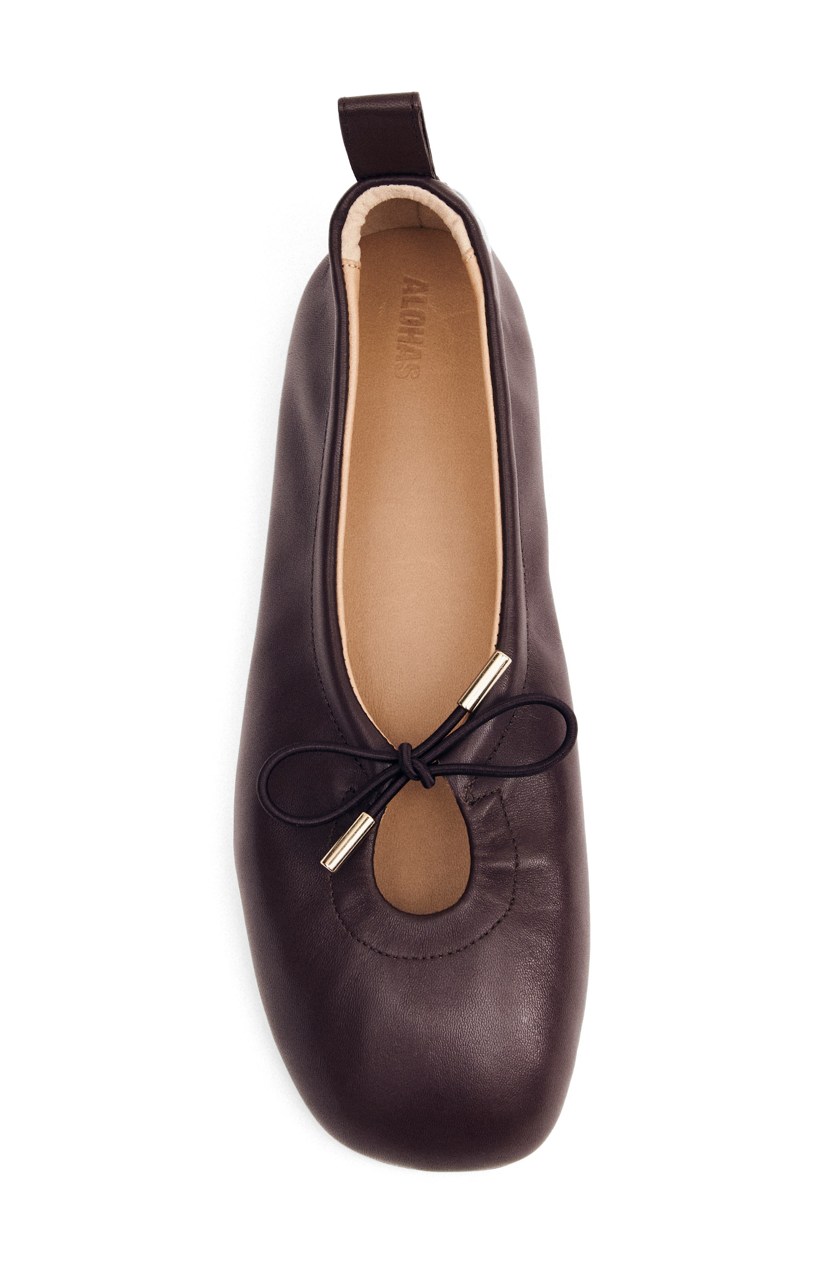 Rosalind Ballet Flat, Alternate, color, BRUSHED BROWN