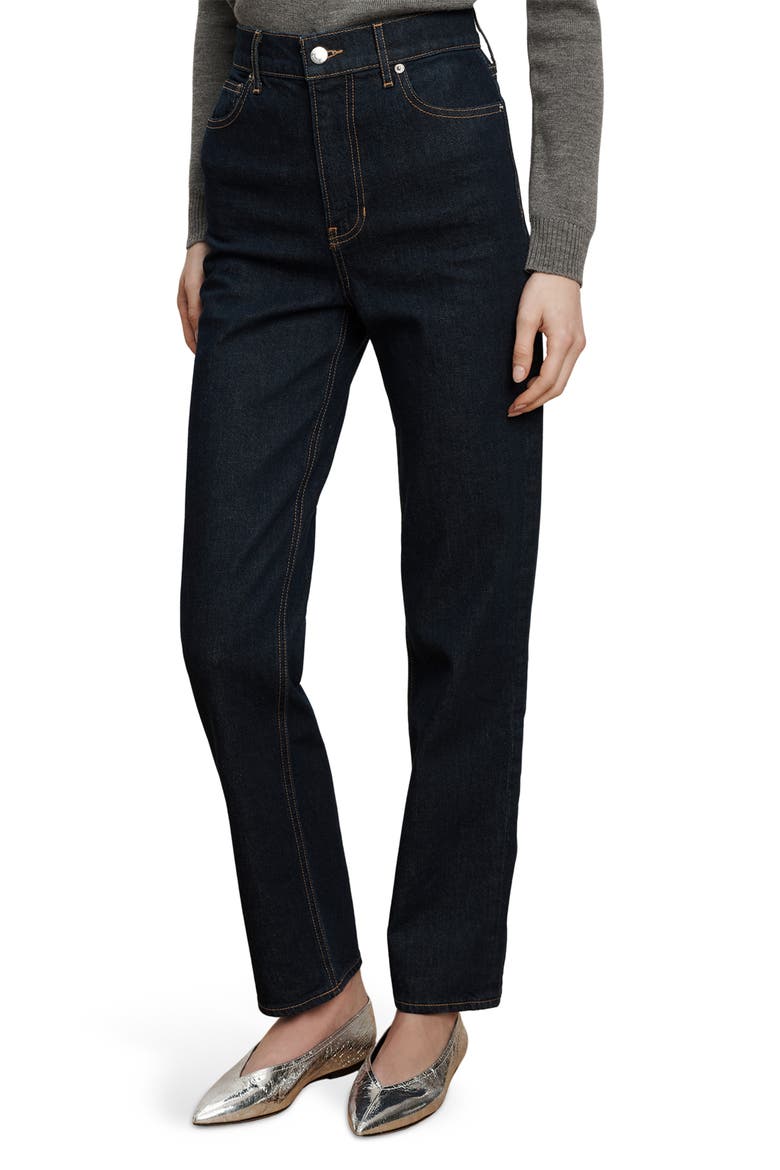 Leah Straight Leg Jeans, Main, color, INDIGO RINSE