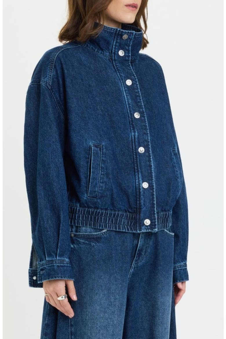 Phantom Denim Jacket, Alternate, color, RUSH