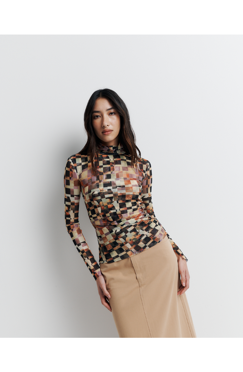 Romy Mosaic Top, Main, color, Mosaic Dreams