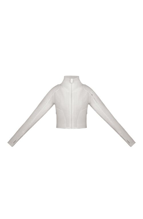 Vitality Grid Jacket In Brown