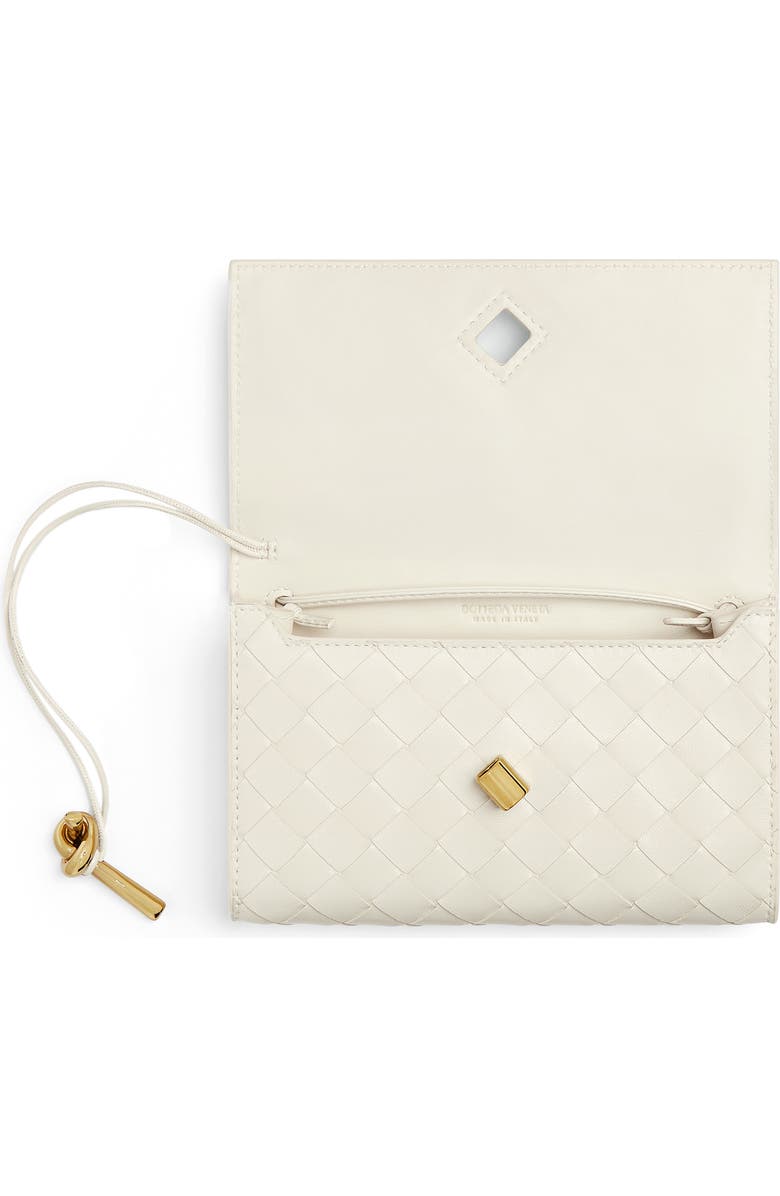 Bottega Veneta Andiamo Intrecciato Leather Slim Shoulder Bag, Alternate, color,