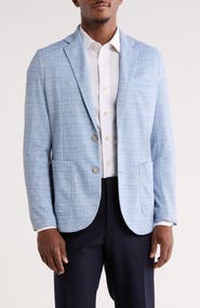 NICOBY Stretch Knit Patterned Blazer