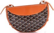 Pre-Owned Goyard Hirondelle Shoulder Bag Coated Canvas and Leather