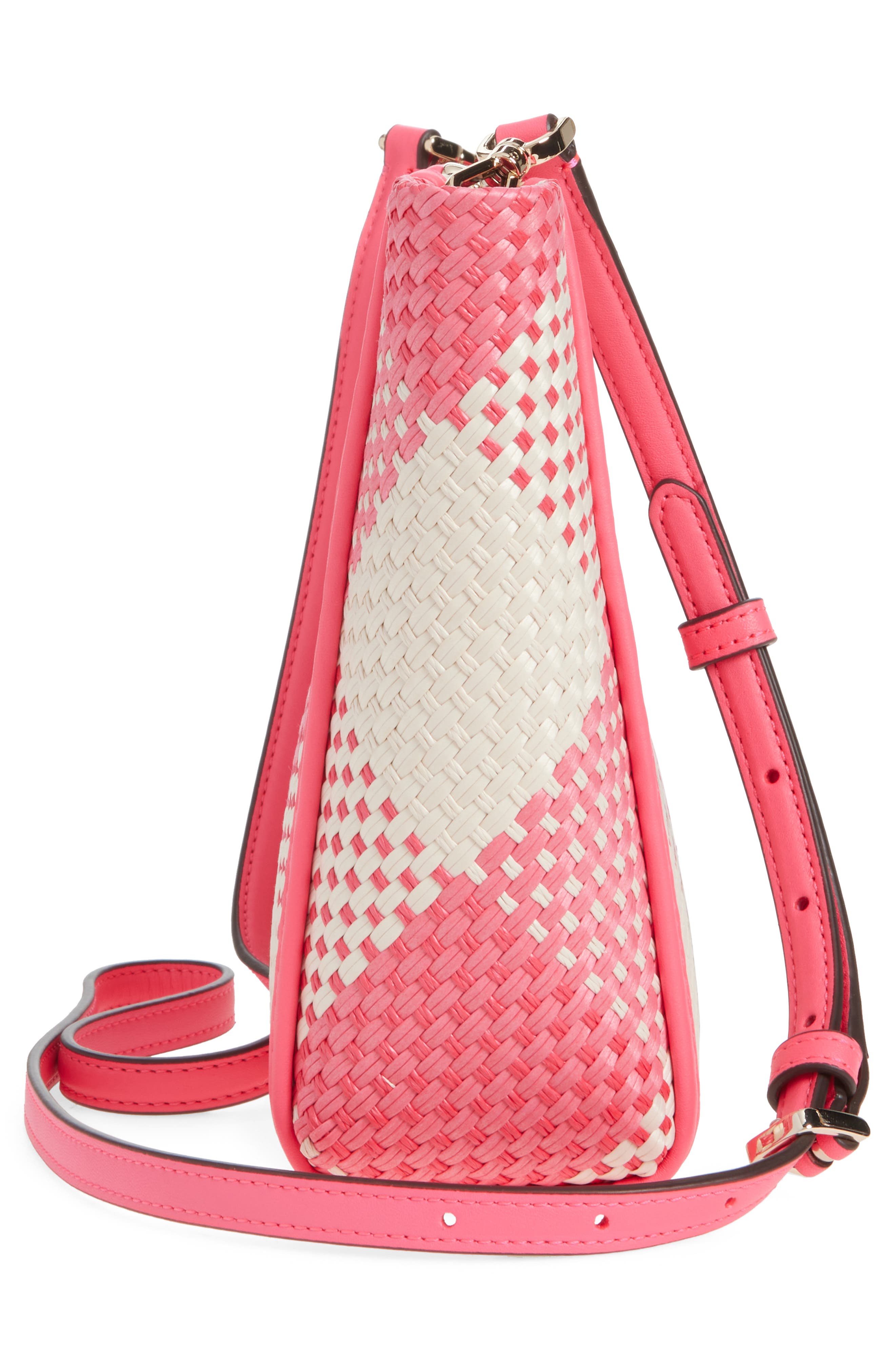 Kate Spade New York woven convertible clutch bag, Alternate, color, 