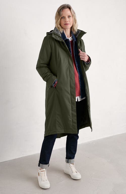 Seasalt Cornwall Janelle Waterproof Coat In Green