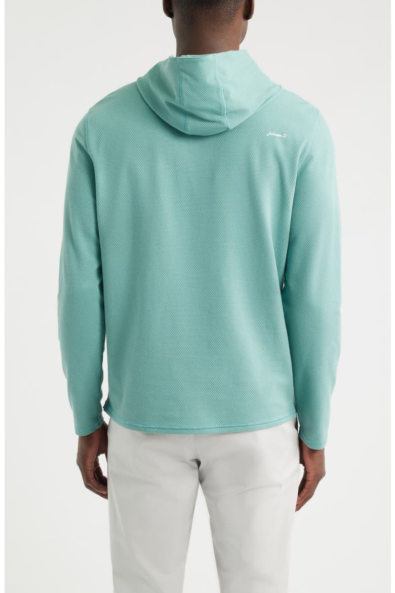 Stretch Cotton Blend Pebble Hoodie, Alternate, color, SUBLIME