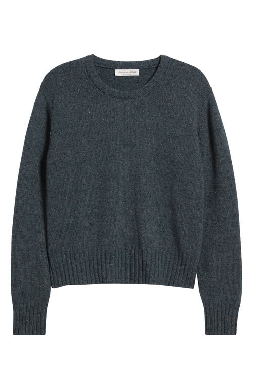 Johnstons Of Elgin Relaxed Fit Cashmere Donegal Sweater In Gray