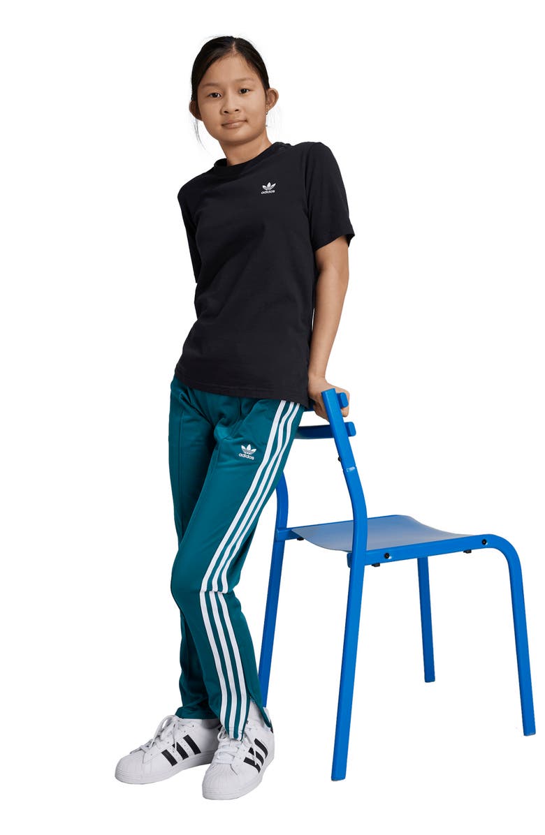 adidas Zip Hem Recycled Polyester Track Pants, Alternate, color, 