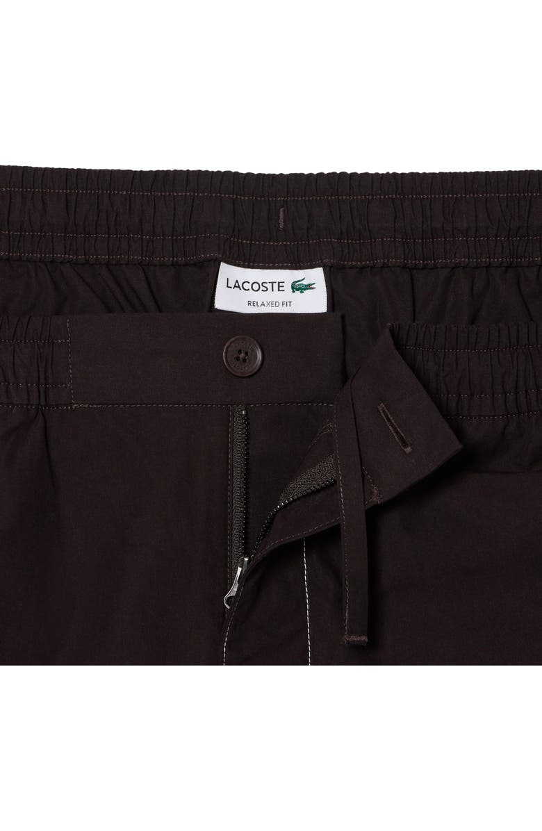 Lacoste Cotton Poplin Shorts, Alternate, color, Buffalo