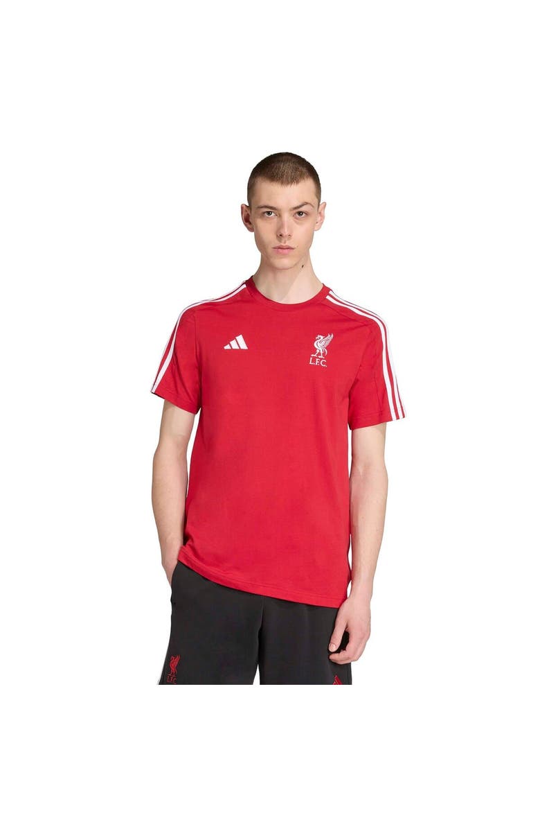 adidas Men's adidas  Red Liverpool DNA T-Shirt, Main, color, Red