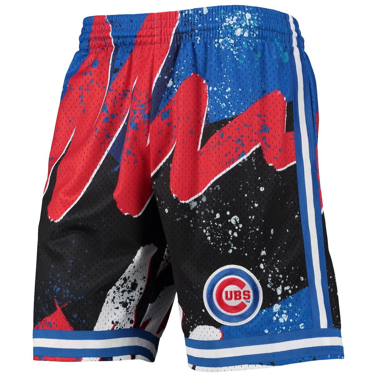 Men's Mitchell & Ness Royal Chicago Cubs Hyper Hoops Shorts - image 2