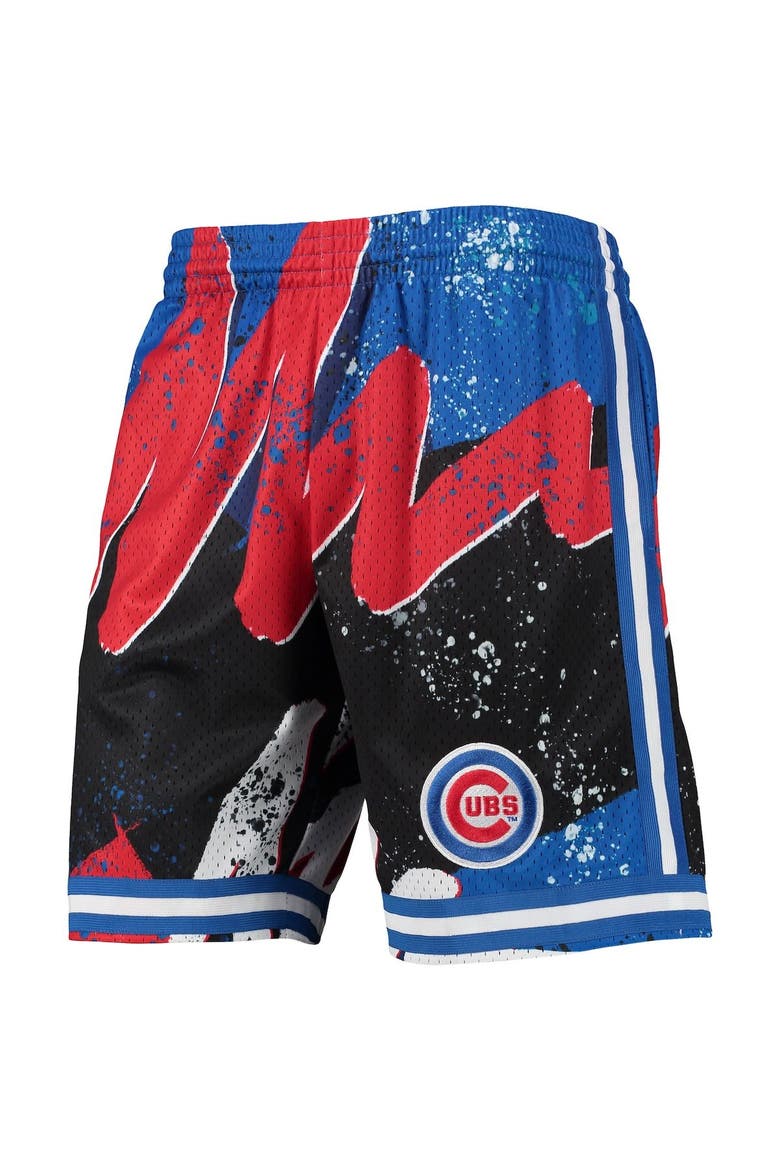 Men's Mitchell & Ness Royal Chicago Cubs Hyper Hoops Shorts, Alternate, color, Royal