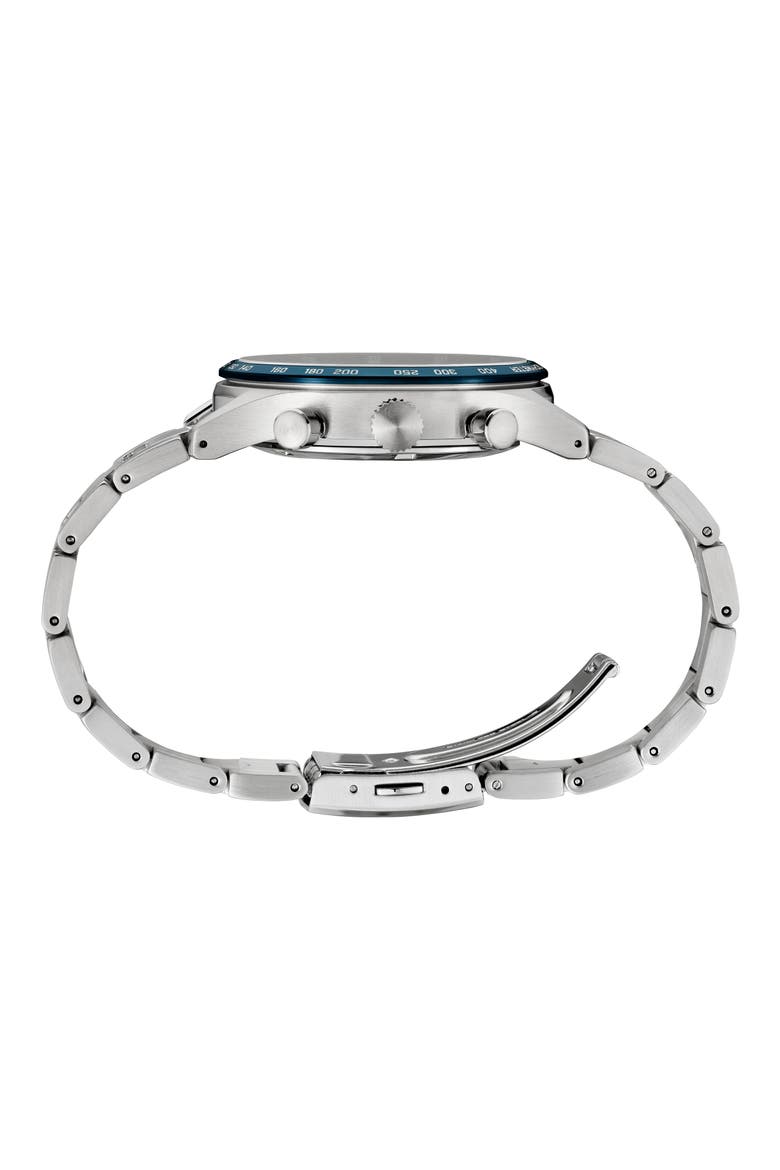 Essentials Chronograph Bracelet Watch, 43mm, Alternate, color, BLUE