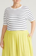 Universal Standard Classic Rib Short Sleeve Top
