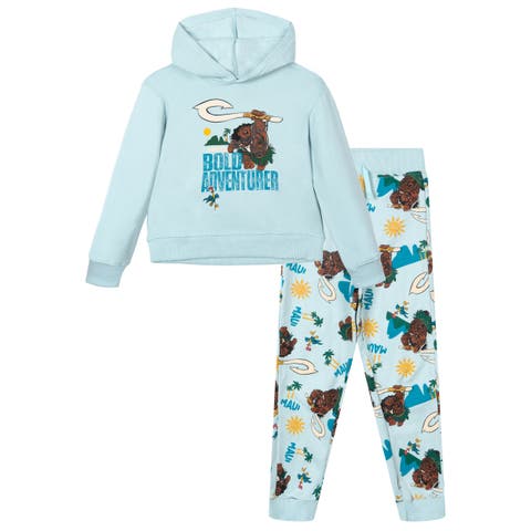 Moana Maui Fleece 2-Piece Hoodie and Pants Set
