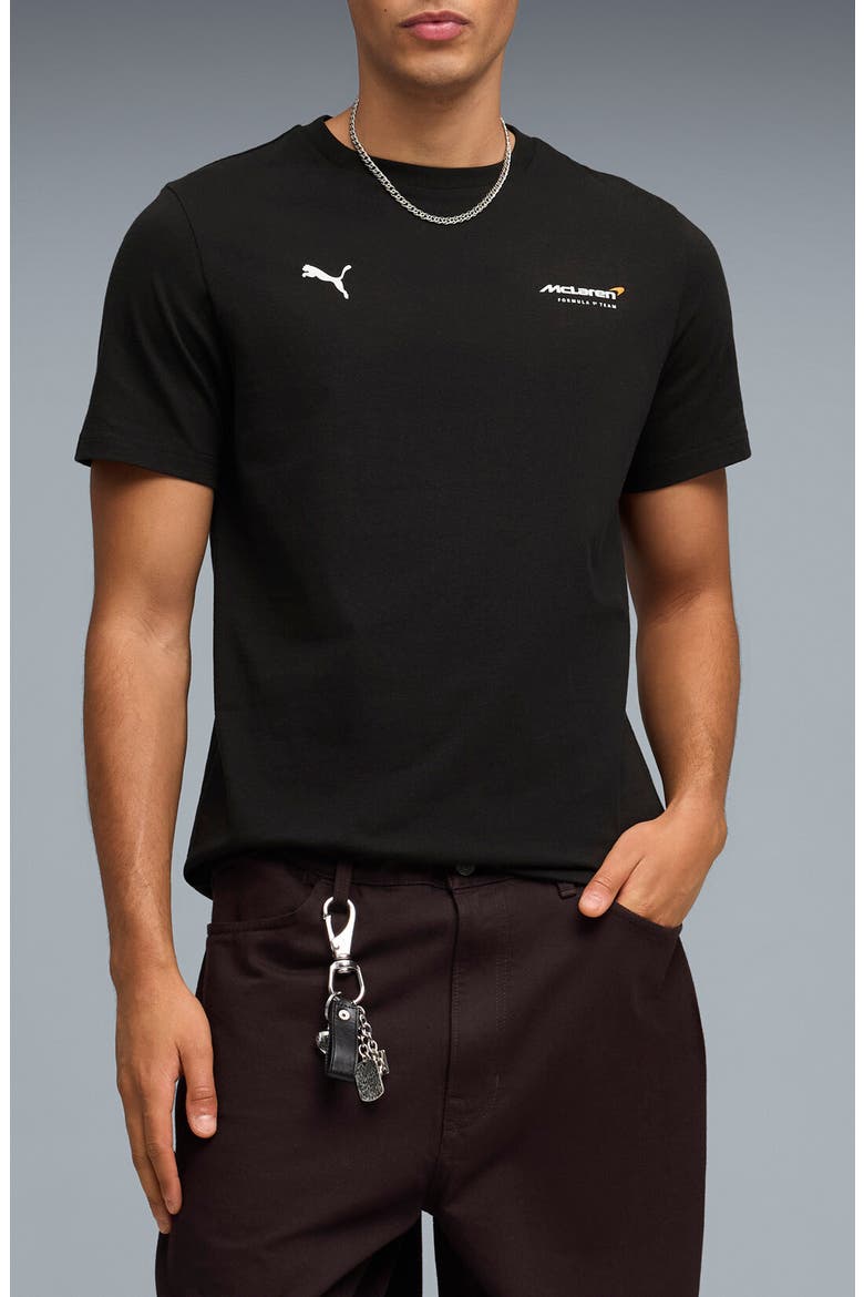 McLaren Cotton Graphic T-Shirt, Main, color, PUMA BLACK