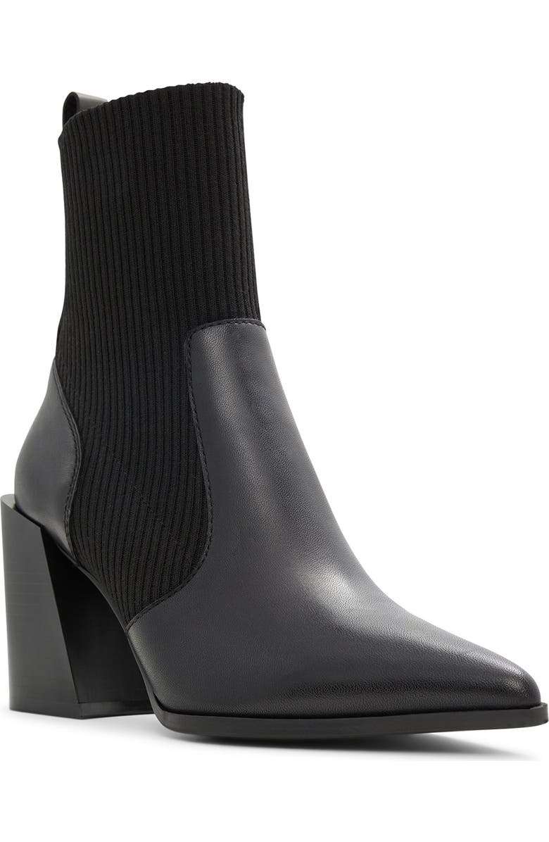 ALDO Ganina Pointed Toe Bootie, Main, color,