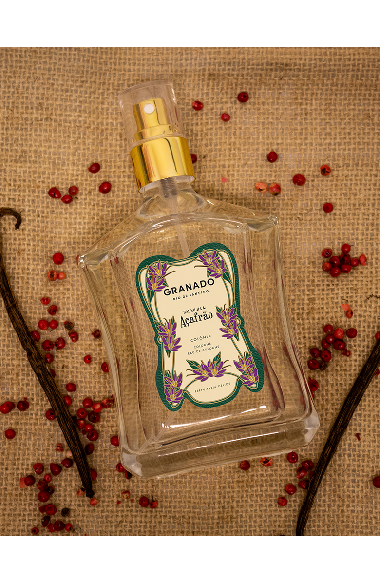 GRANADO Baunilha & Açafrão Eau de Cologne 300ml, Alternate, color, Clear