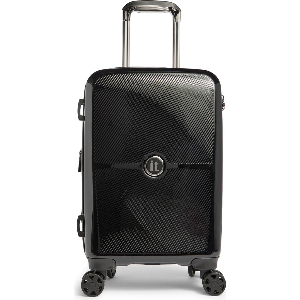 It Luggage Optical 21-inch Hardside Spinner Carry-on In Black