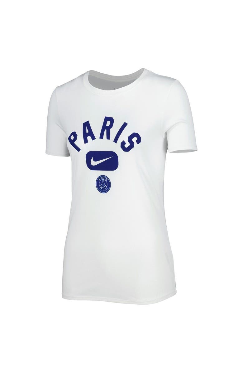 Nike Women's Nike White Paris Saint-Germain Lockup Legend Performance T-Shirt, Alternate, color, 