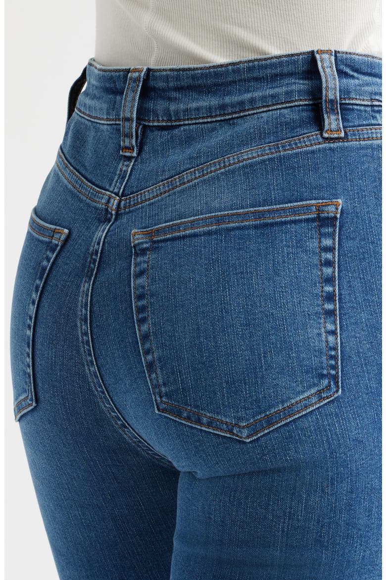 The Pencil High Waist Slim Straight Leg Jeans, Alternate, color, CHARITY