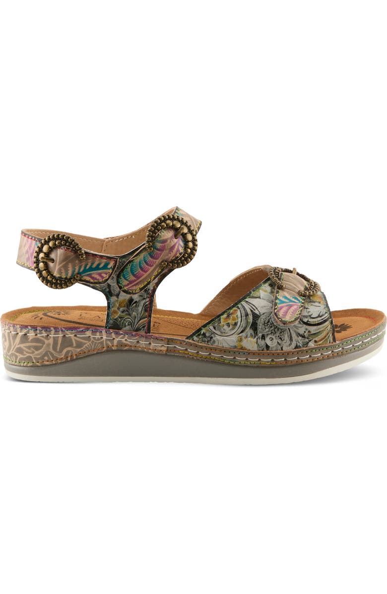 L'Artiste by Spring Step Offtrak Sandal, Alternate, color, Grey Multi