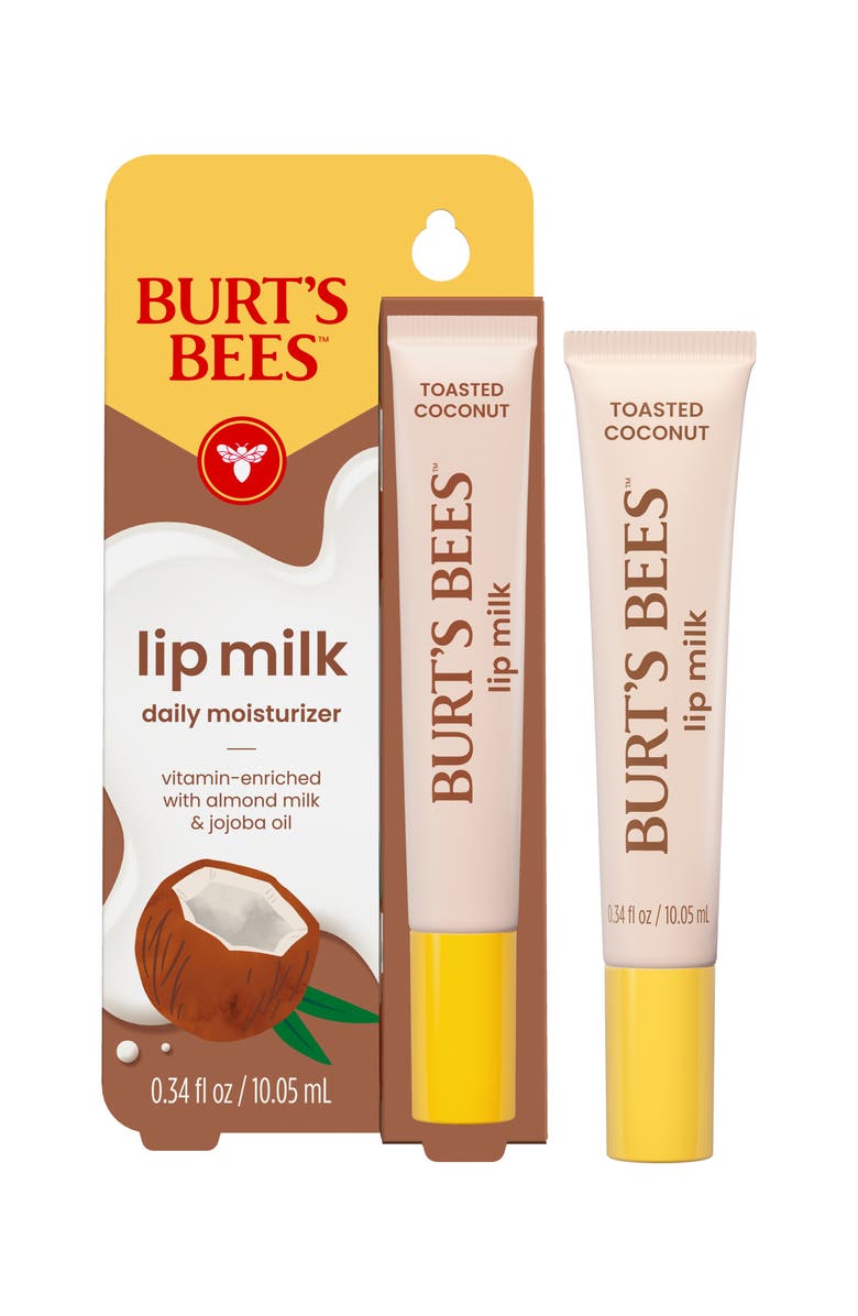 Burt's Bees Toasted Coconut Lip Milk, Alternate, color, 