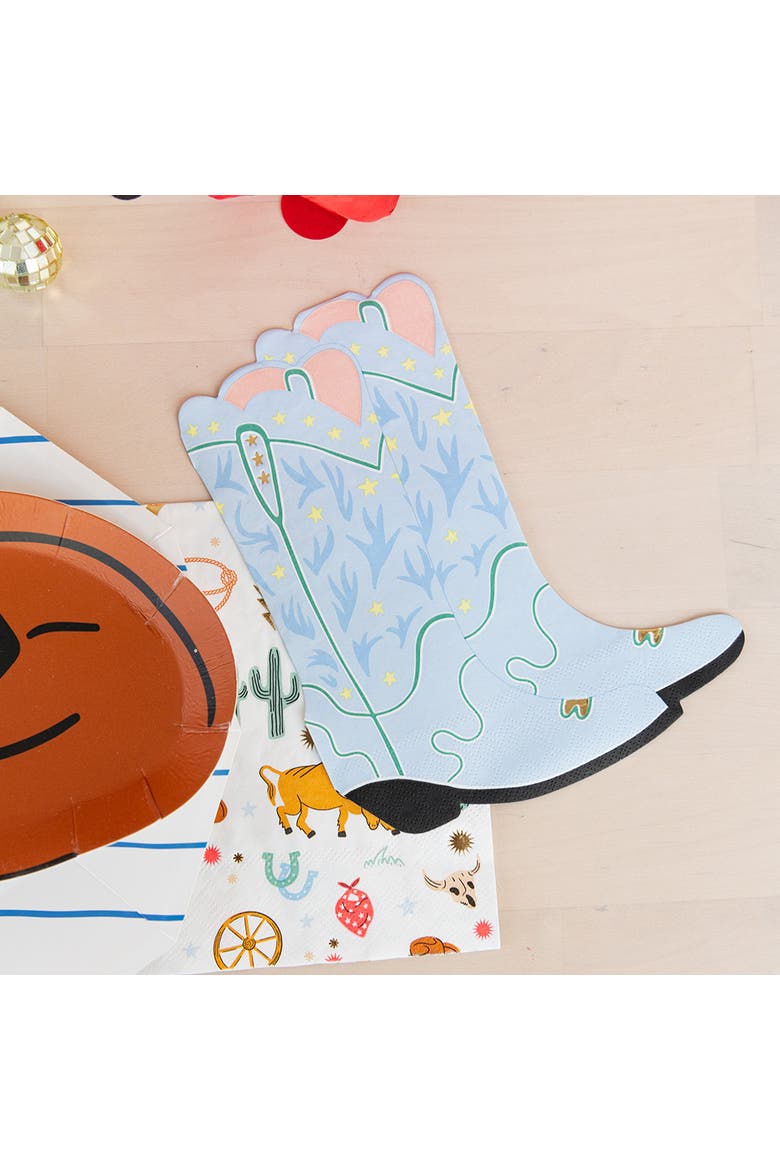 Yeehaw Large "Cowboy" Napkins, Alternate, color, Assorted Pre-Pack