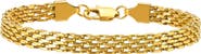 Hollywood Sensation Elena Adjustable Stackable Link Bracelet