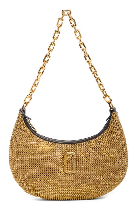 The Rhinestone Small Curve Bag