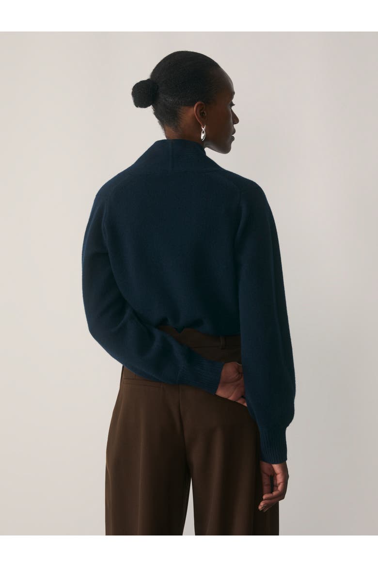 Orta Wool Cashmere Jumper, Alternate, color, Navy