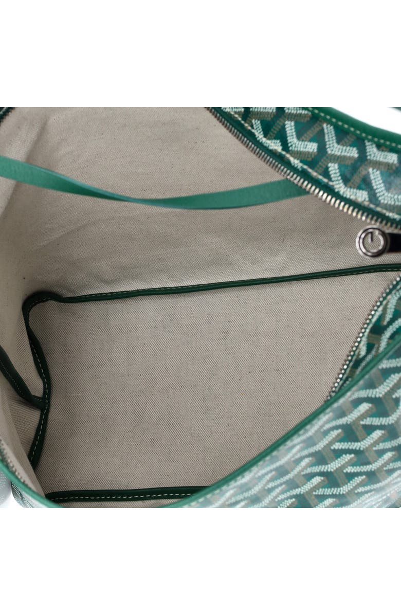 Pre-Owned Goyard Boheme Hobo Printed Coated Canvas, Alternate, color, Green