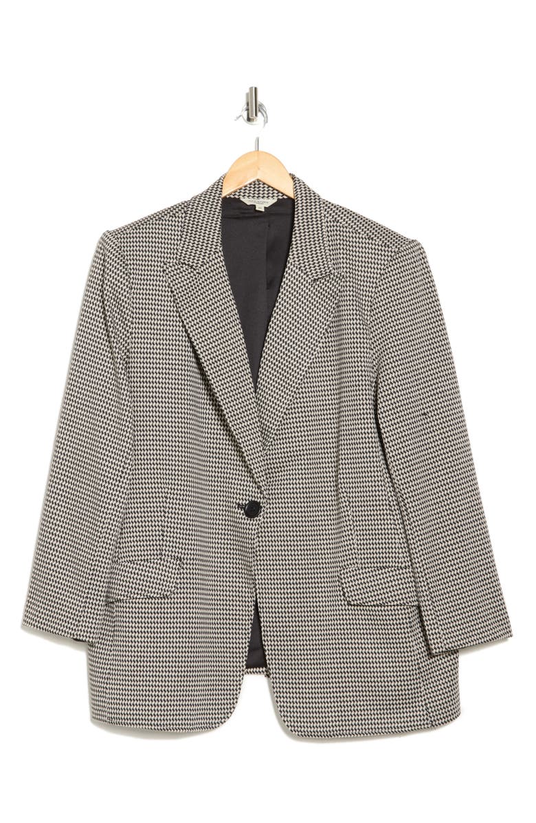 MAX STUDIO Boyfriend Plaid Blazer, Alternate, color, 