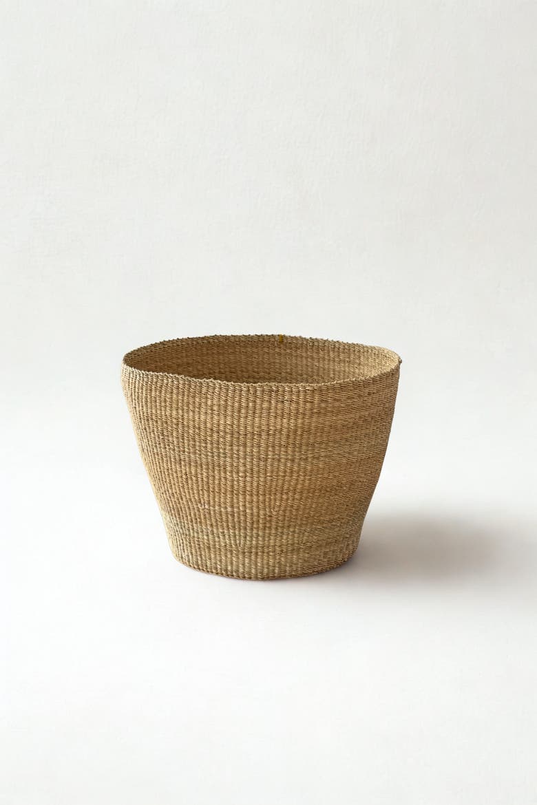 Handwoven Natural Planter Basket, Main, color, Natural