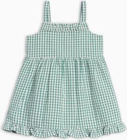 KENDI by Colored Organics Organic Juliette Seersucker Tank Dress