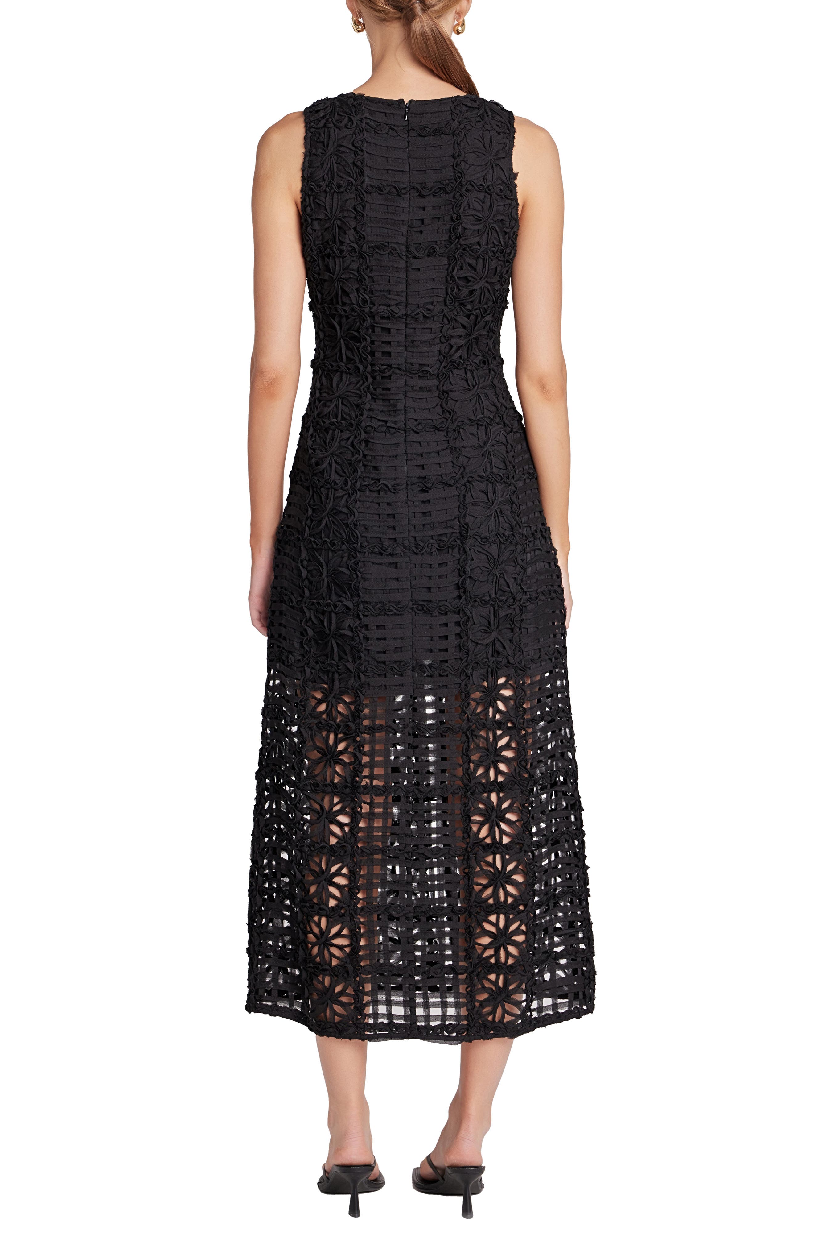 Textured Sleeveless Maxi Dress (Women) | Nordstrom