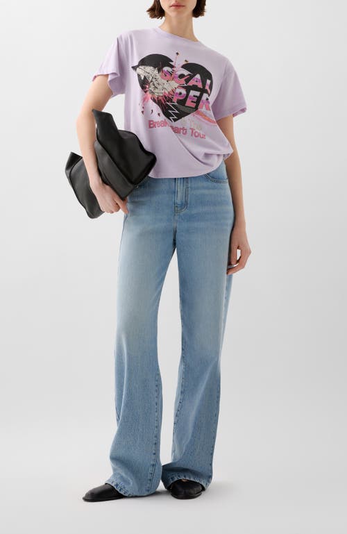 Scalpers Breakheart Tee In Purple