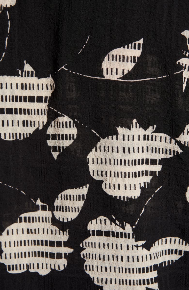 THE ODELLS Everyday Pleat Front Blouse, Alternate, color, Lagos