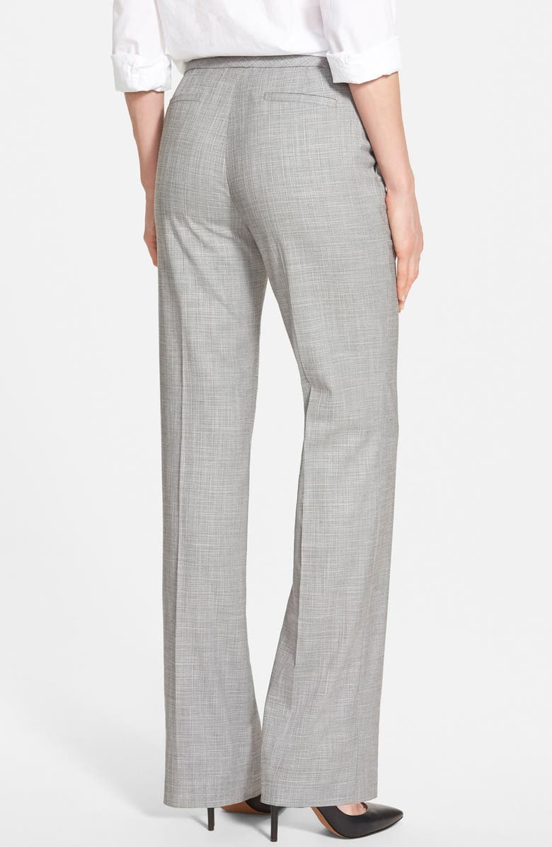 Halogen<sup>®</sup> 'Taylor' Crosshatch Suit Pants, Alternate, color, 