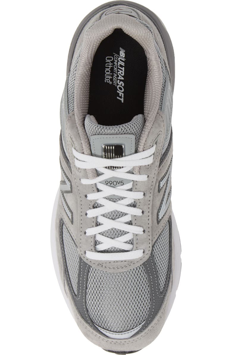 New Balance Made in USA 990 v5 Running Shoe, Alternate, color,