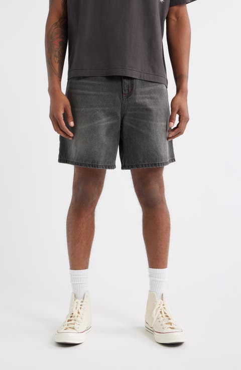Trail Cotton Denim Shorts