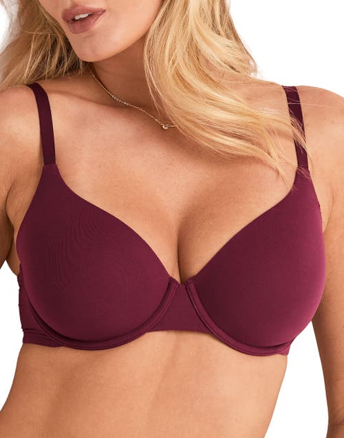Adore Me Janelle Contour Demi Bra In Purple