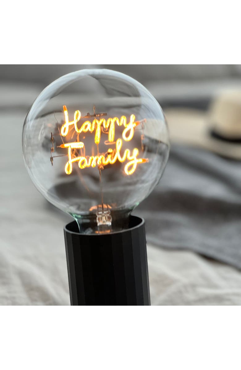 MITB Happy Family Portable Table Lamp, Alternate, color, Black