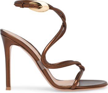サンダル・ミュール GIANVITO ROSSI BLACK MAMBA PUMP SANDALS Gianvito Rossi BLACK MAMBA PUMP SANDALS (Gianvito Rossi