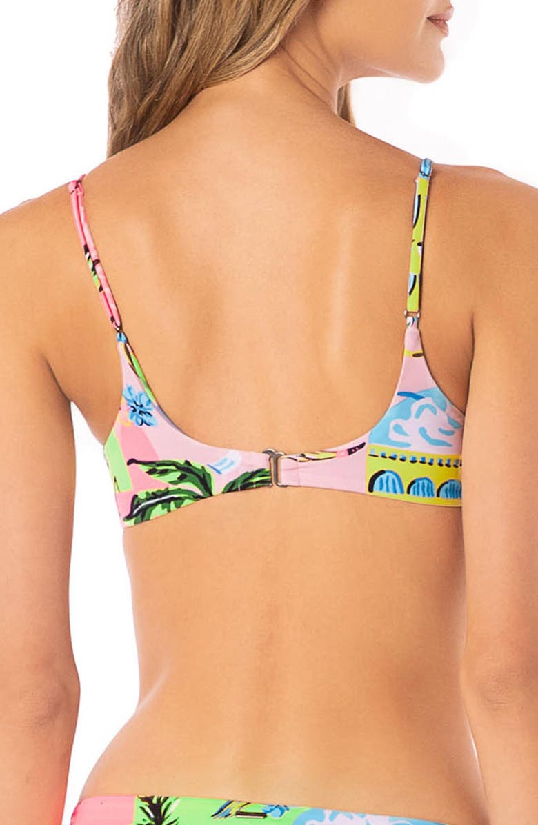 Maaji Habana Liberties Reversible Bikini Top, Alternate, color, 