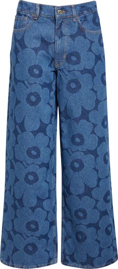 Marimekko Maridenim Unikko Loose Fit Jeans | Nordstrom