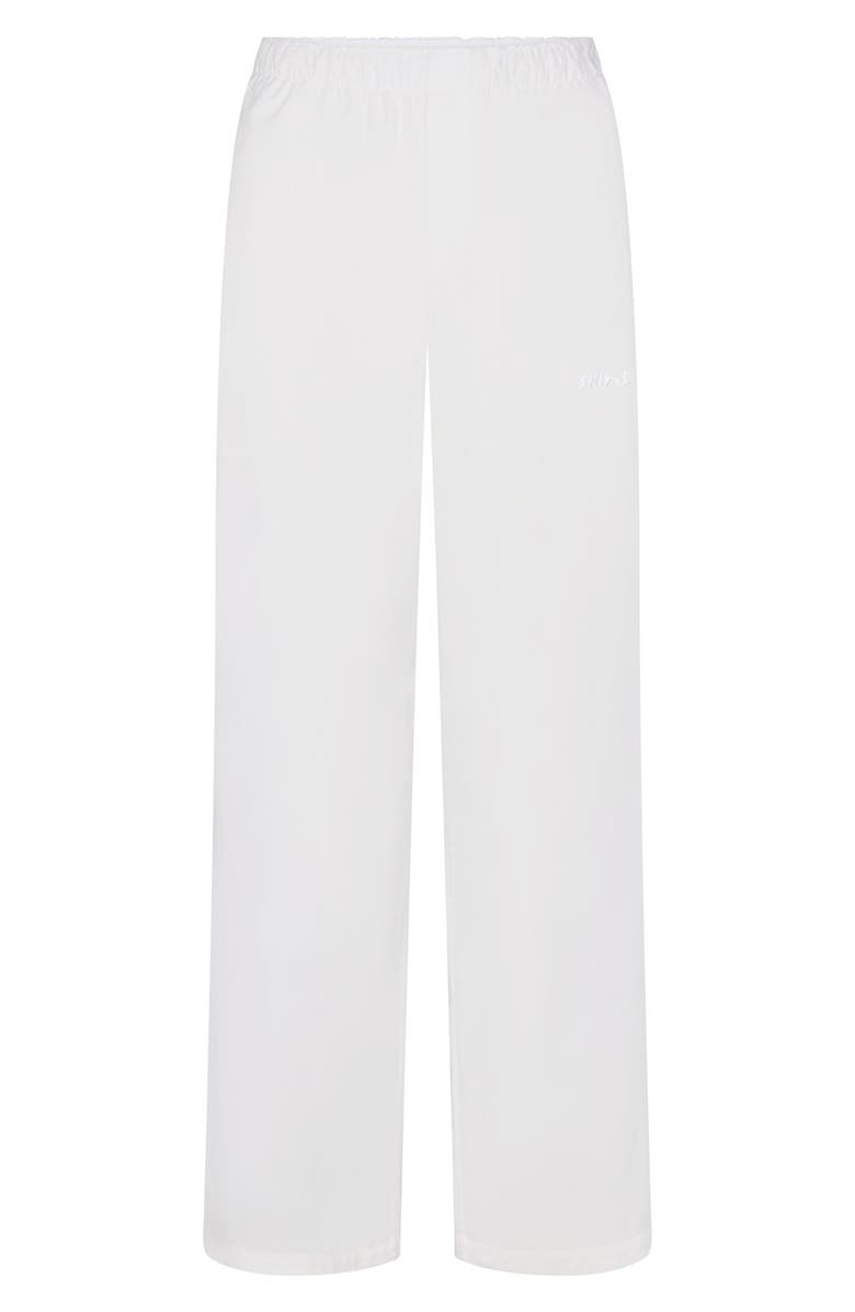 SKIMS Cotton Poplin Sleep Pants, Alternate, color, 