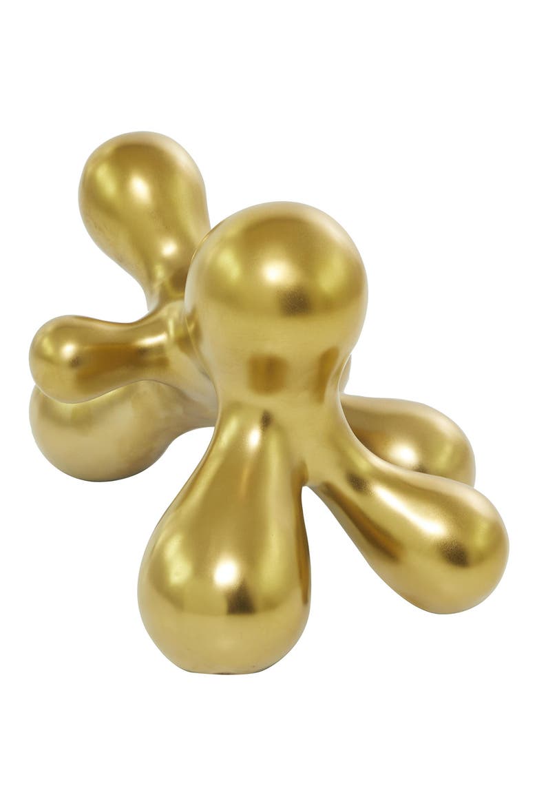 Contemporary Porcelain Statue, Alternate, color, GOLD